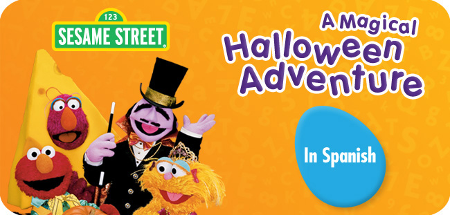 Sesame Street  A Magical Halloween Adventure DVD